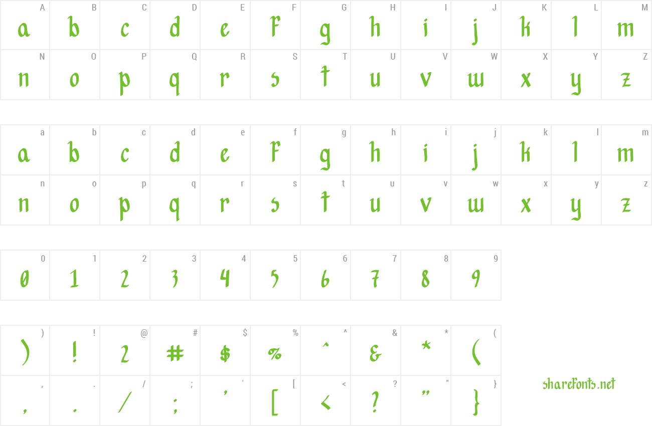 Font Hopes are free preview